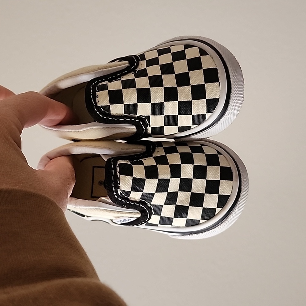 Checkered Vans
